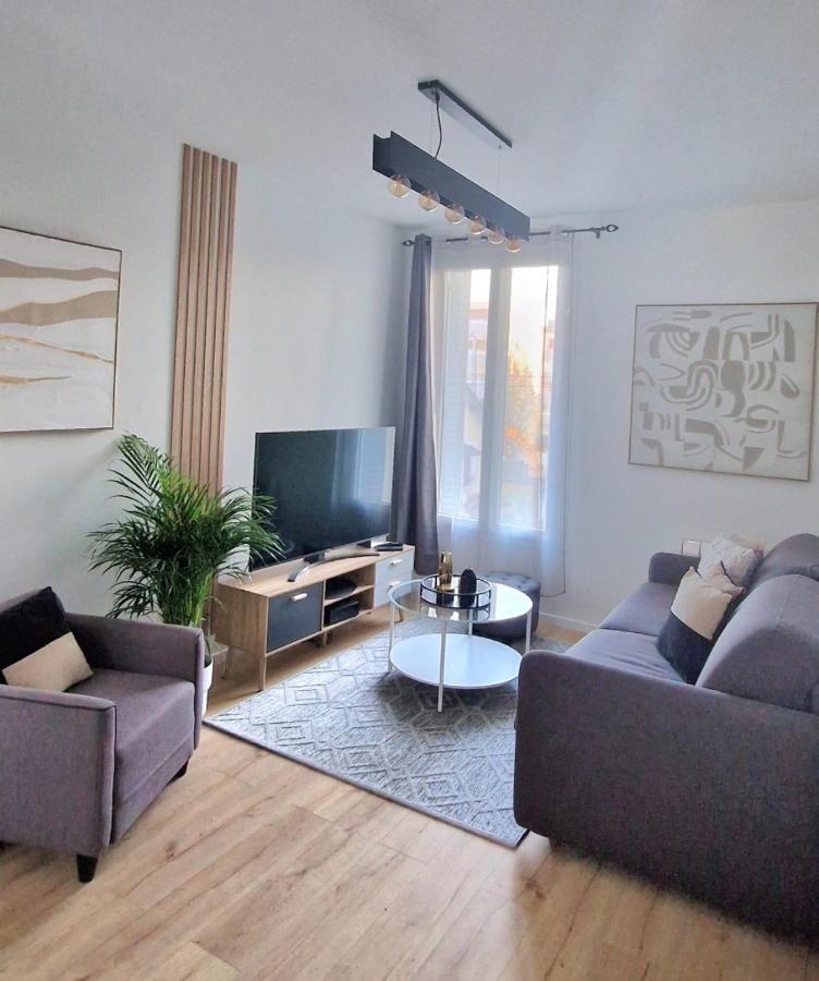 Superbe Appartement Proche La Defense Et Paris Bezons Exterior foto